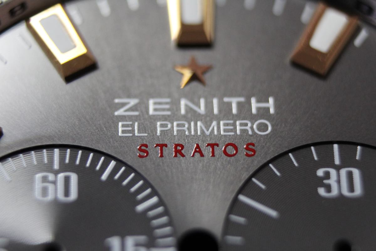 tarcza zegarka zenith